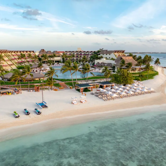 top view of grand velas riviera maya resort