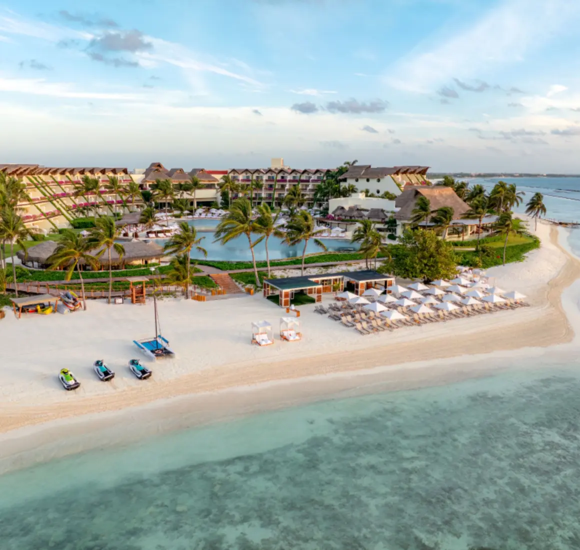 top view of grand velas riviera maya resort