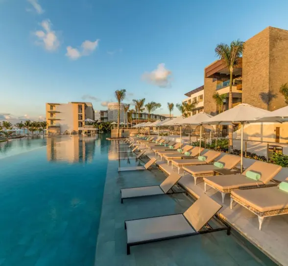 main pool at Haven Riviera Cancun