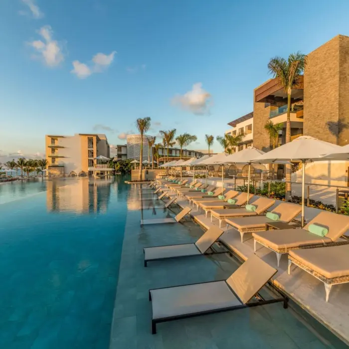 main pool at Haven Riviera Cancun