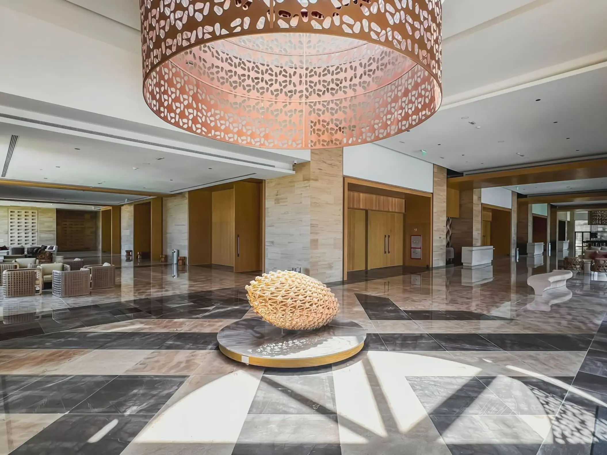 meeting and events central foyer at Haven Riviera Cancun