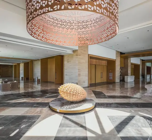 meeting and events central foyer at Haven Riviera Cancun