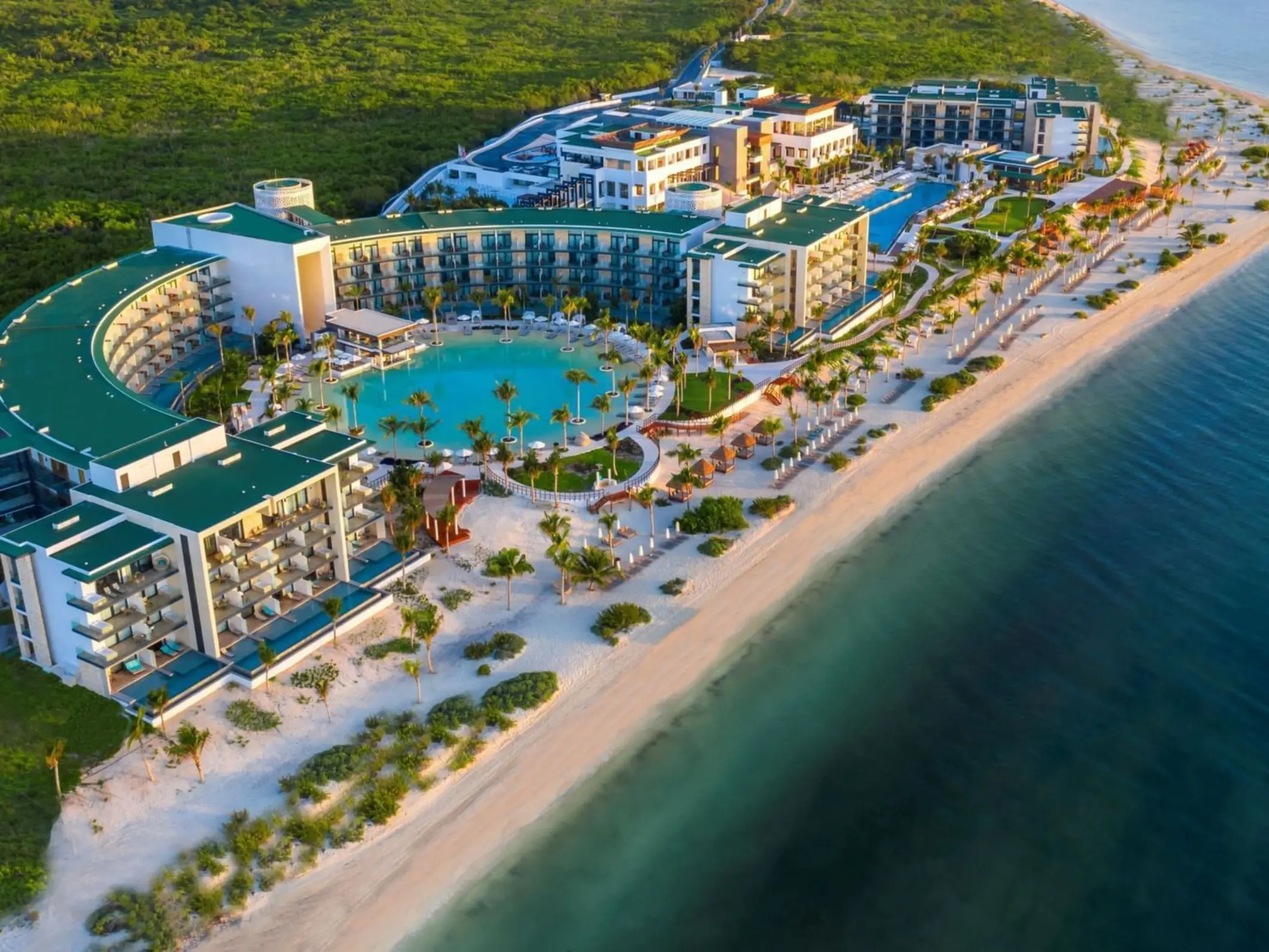 aerial view of Haven Riviera Cancun