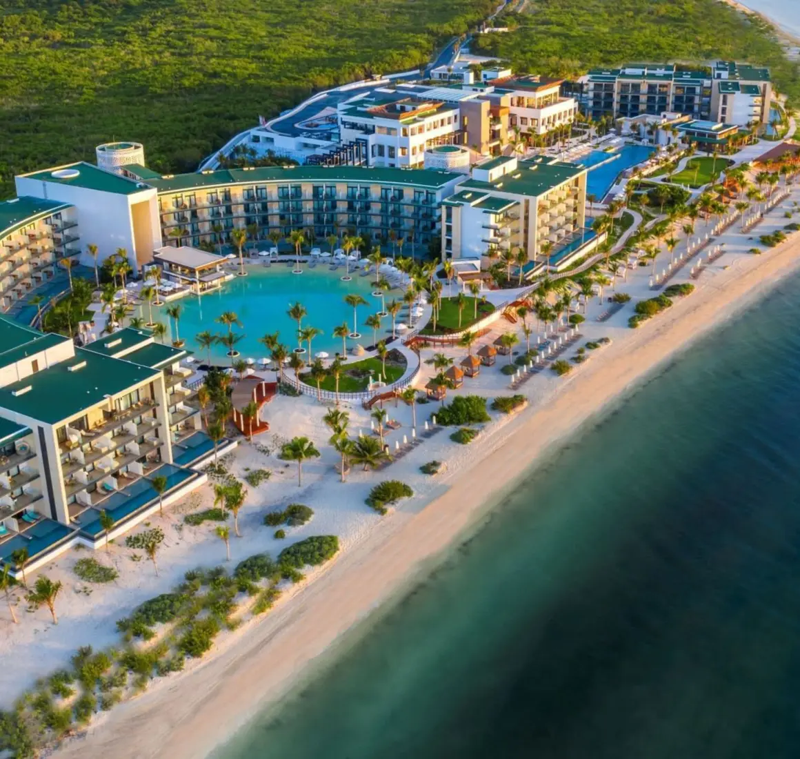 aerial view of Haven Riviera Cancun