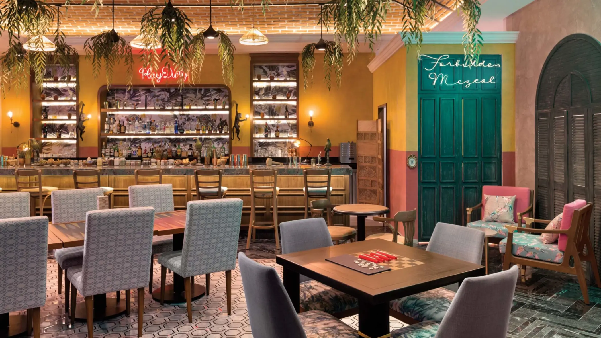 bar at Hilton Playa del Carmen