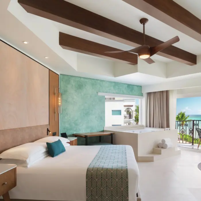 One Bedroom Suite Oceanfront King at Hilton Playa del Carmen