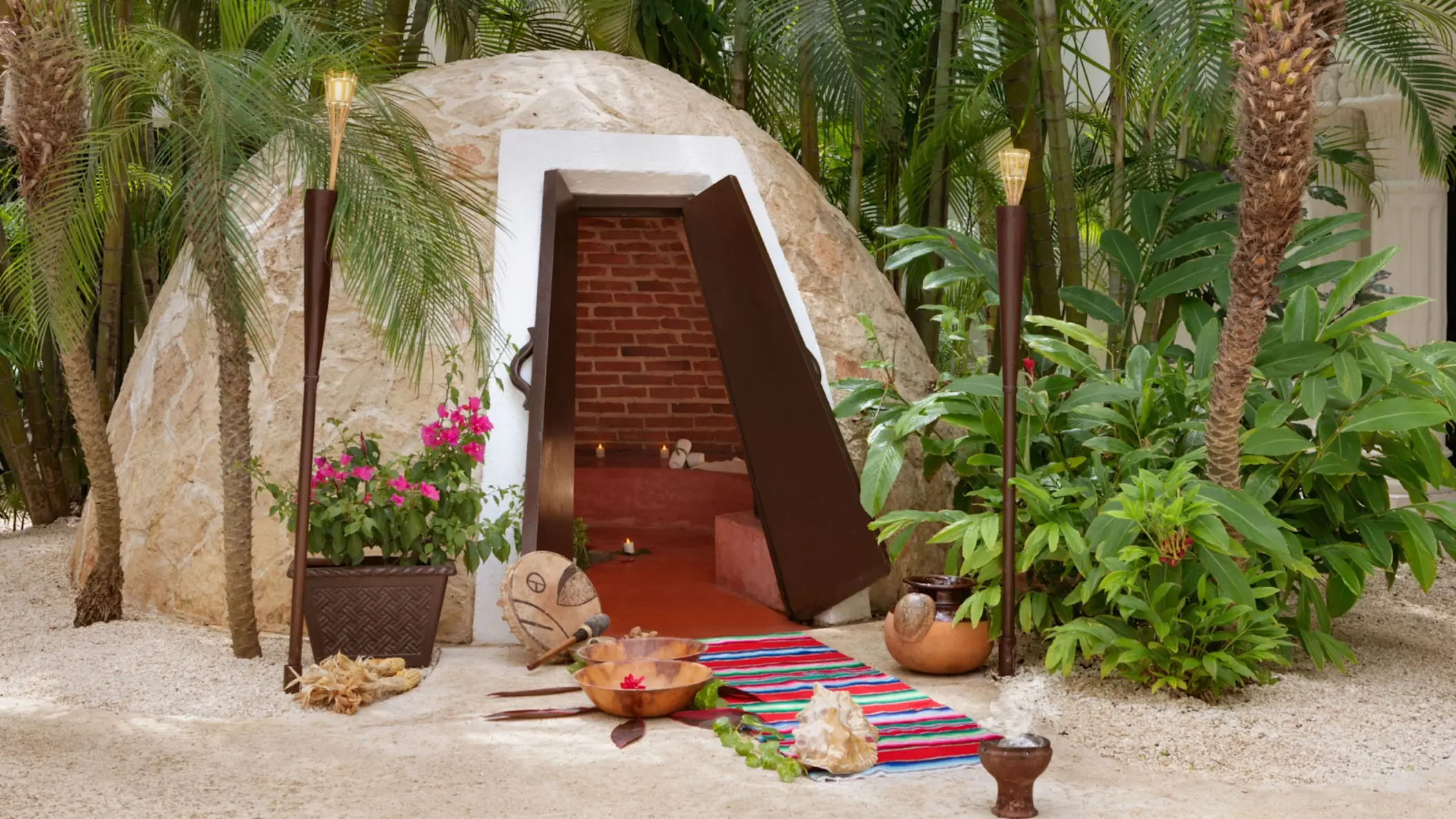 Spa Treatment Temazcal at Hilton Playa del Carmen