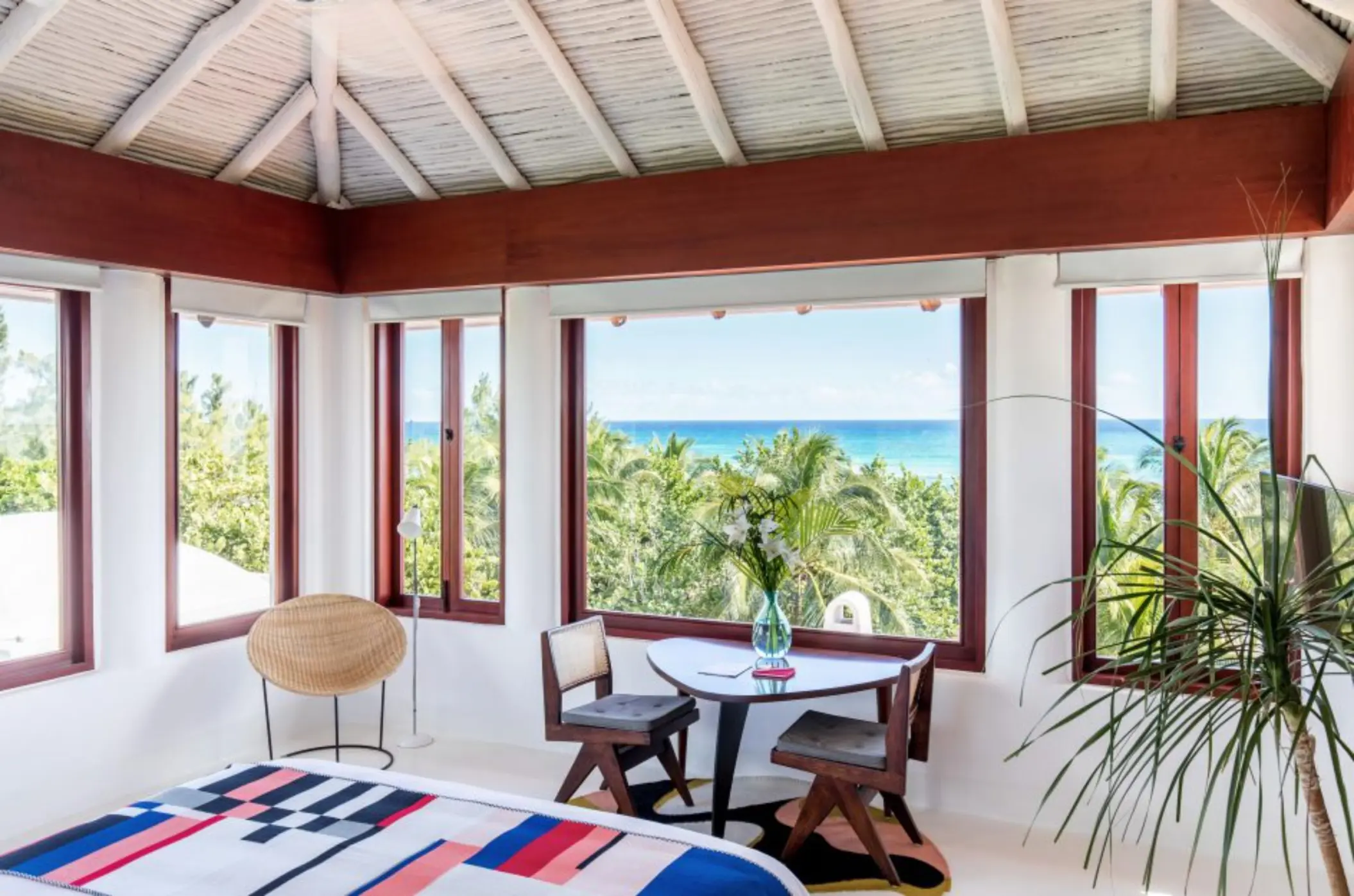beautiful ocean views from the suite at Hotel Esencia