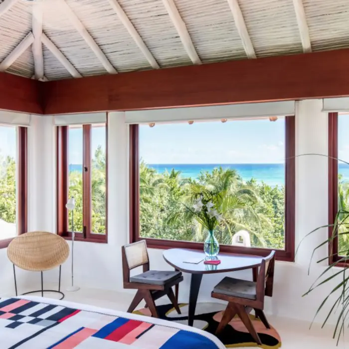 beautiful ocean views from the suite at Hotel Esencia