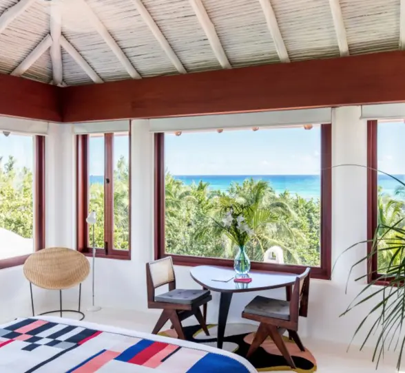 beautiful ocean views from the suite at Hotel Esencia