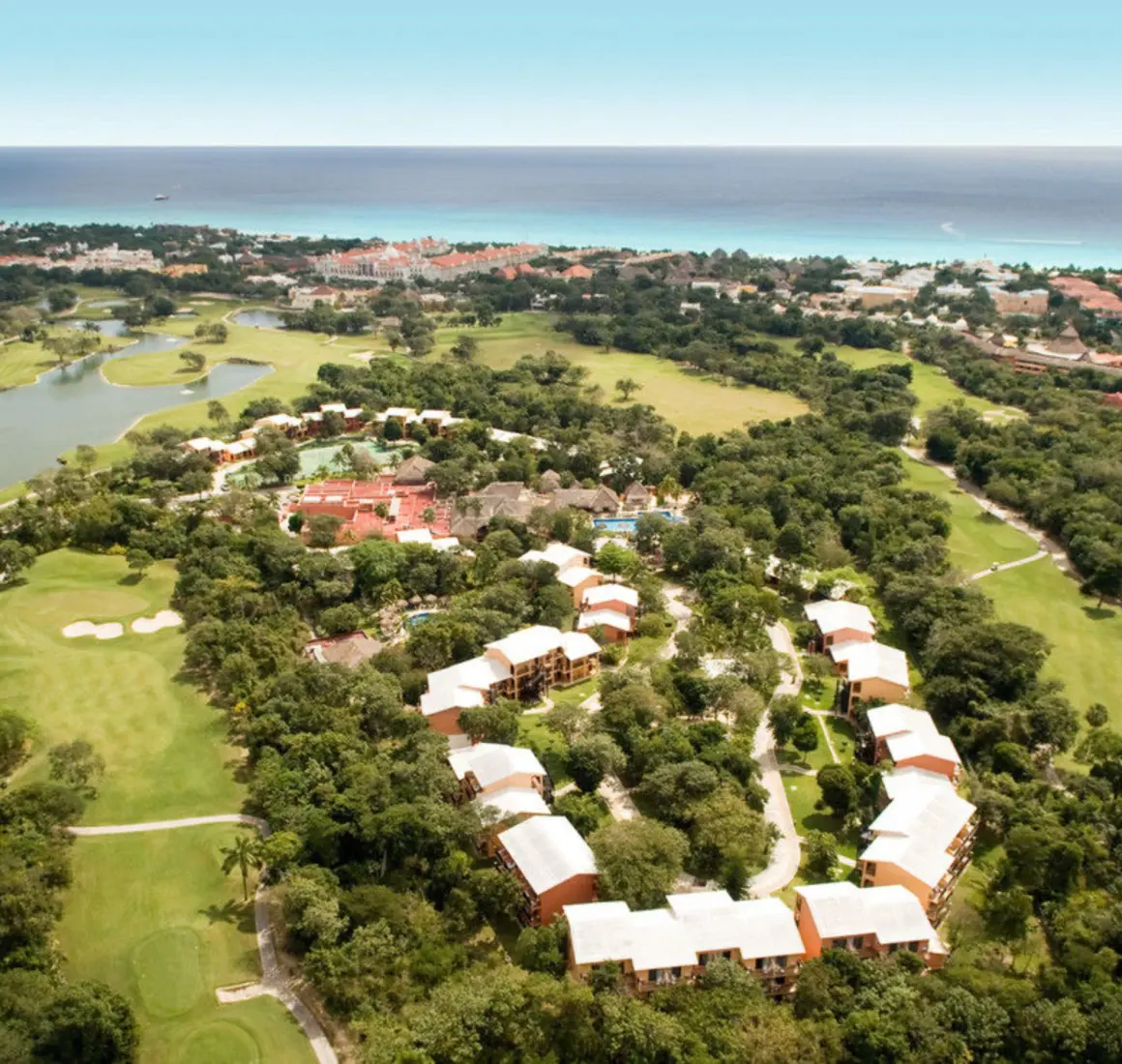 aerial view of Hotel Riu Lupita