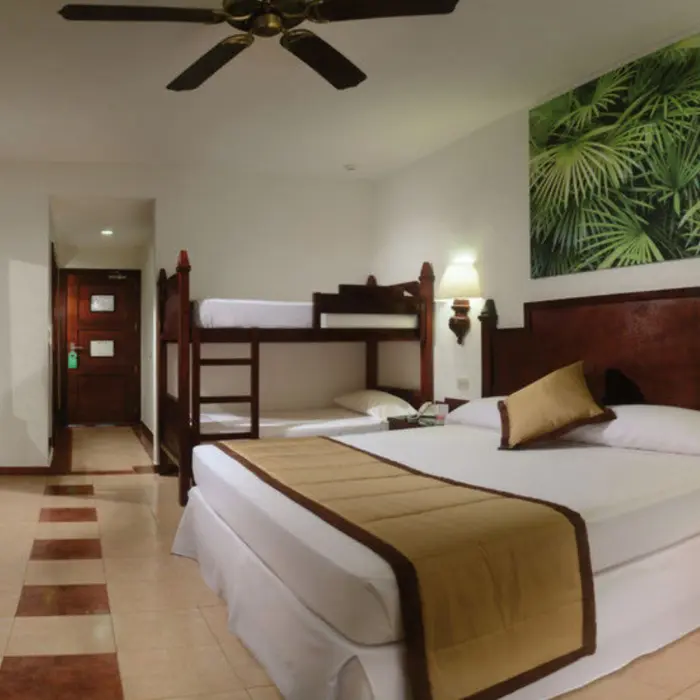 family room at Hotel Riu Lupita