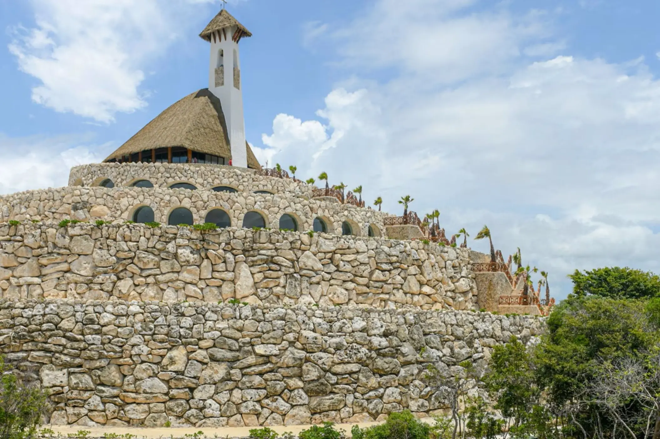 chapel at Hotel Xcaret Mexico