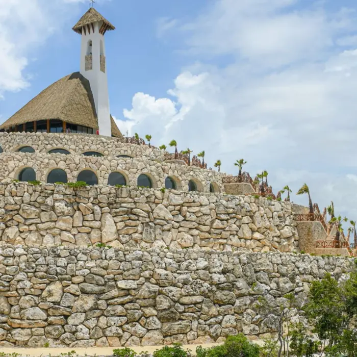 chapel at Hotel Xcaret Mexico