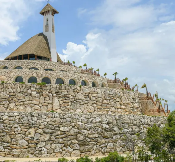 chapel at Hotel Xcaret Mexico