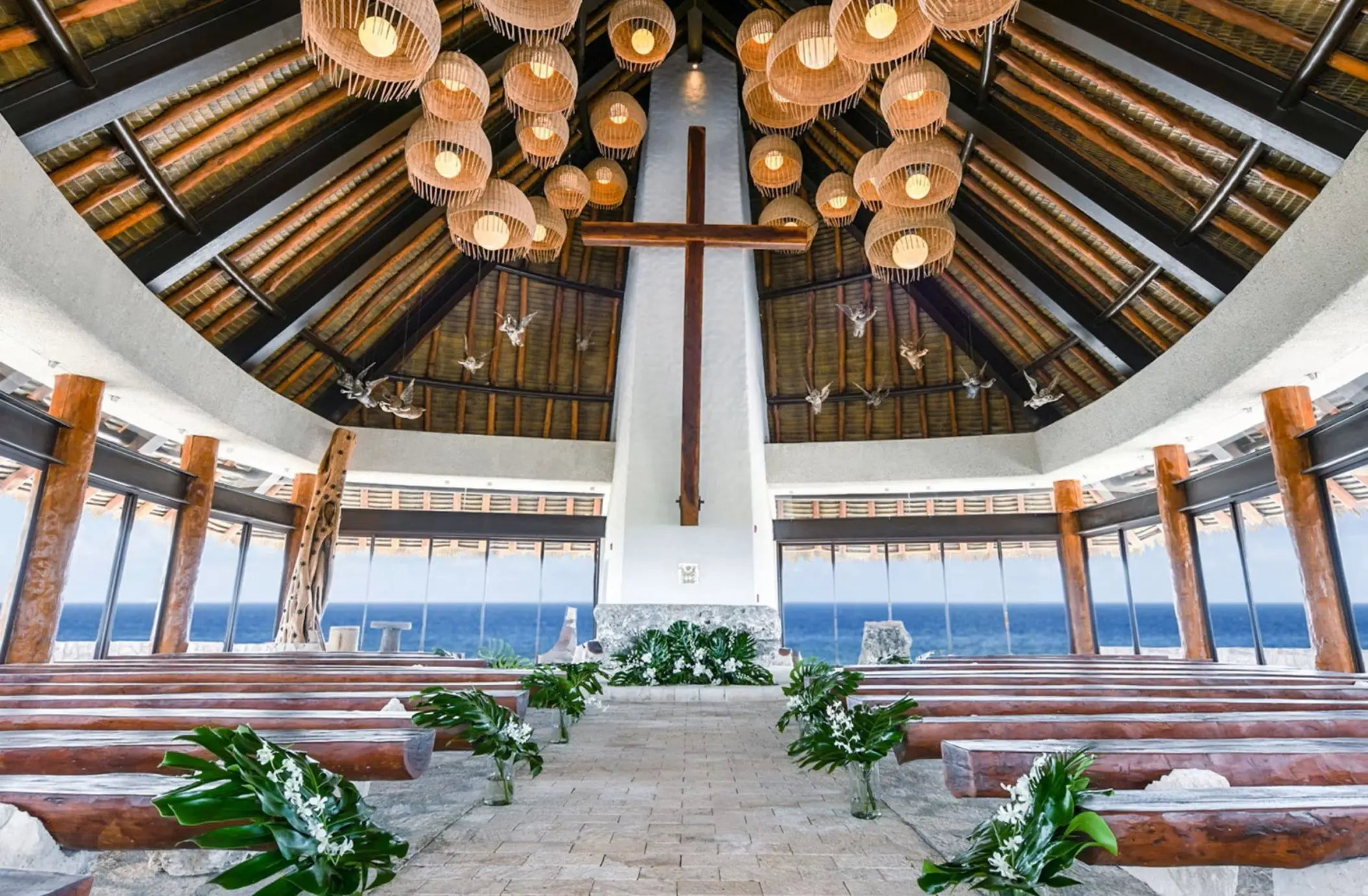 chapel venue at Hotel Xcaret Mexico