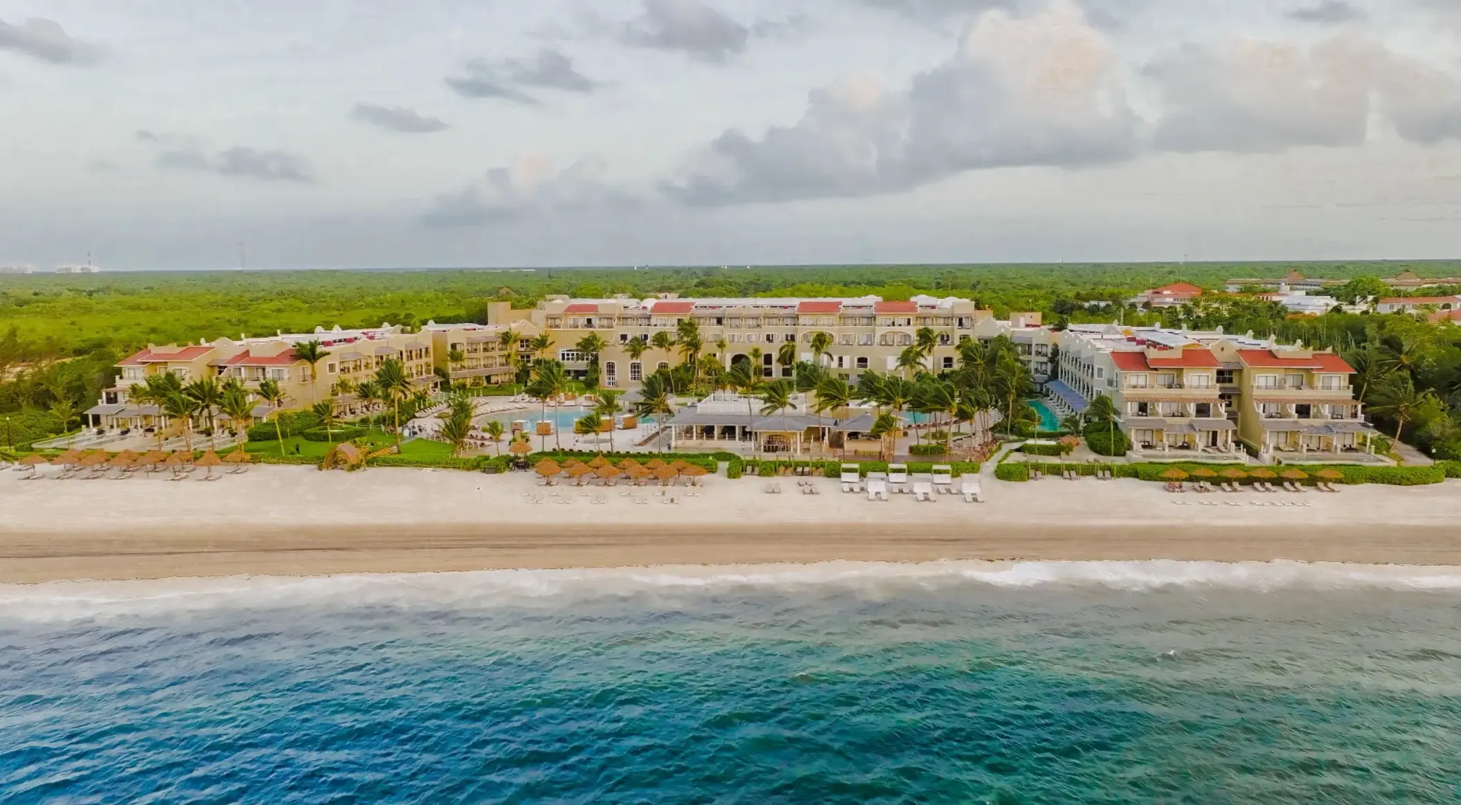 aerial view of Hyatt Zilara Riviera Maya