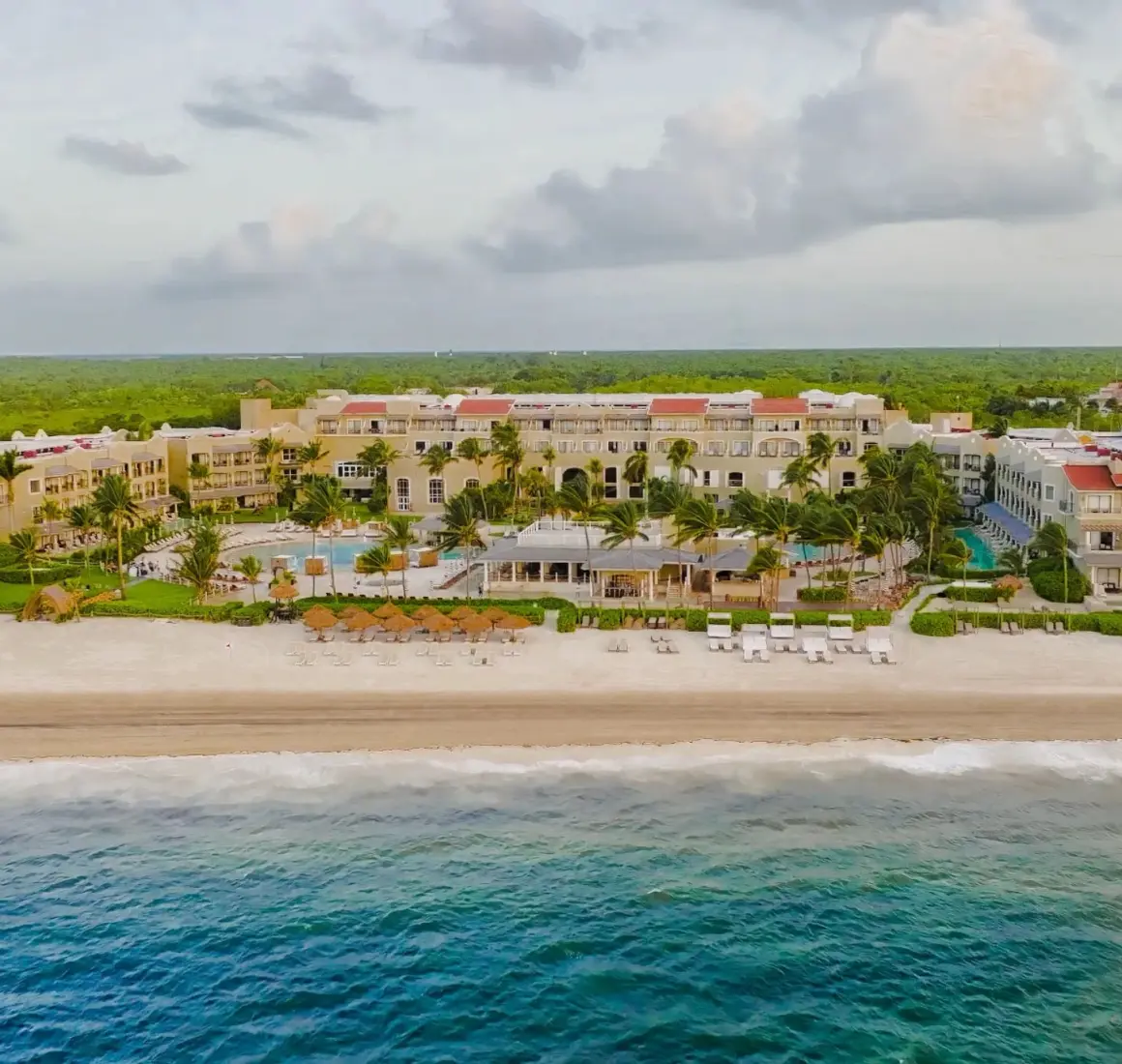aerial view of Hyatt Zilara Riviera Maya