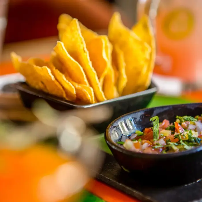 chips and salsa at Hyatt Zilara Riviera Maya