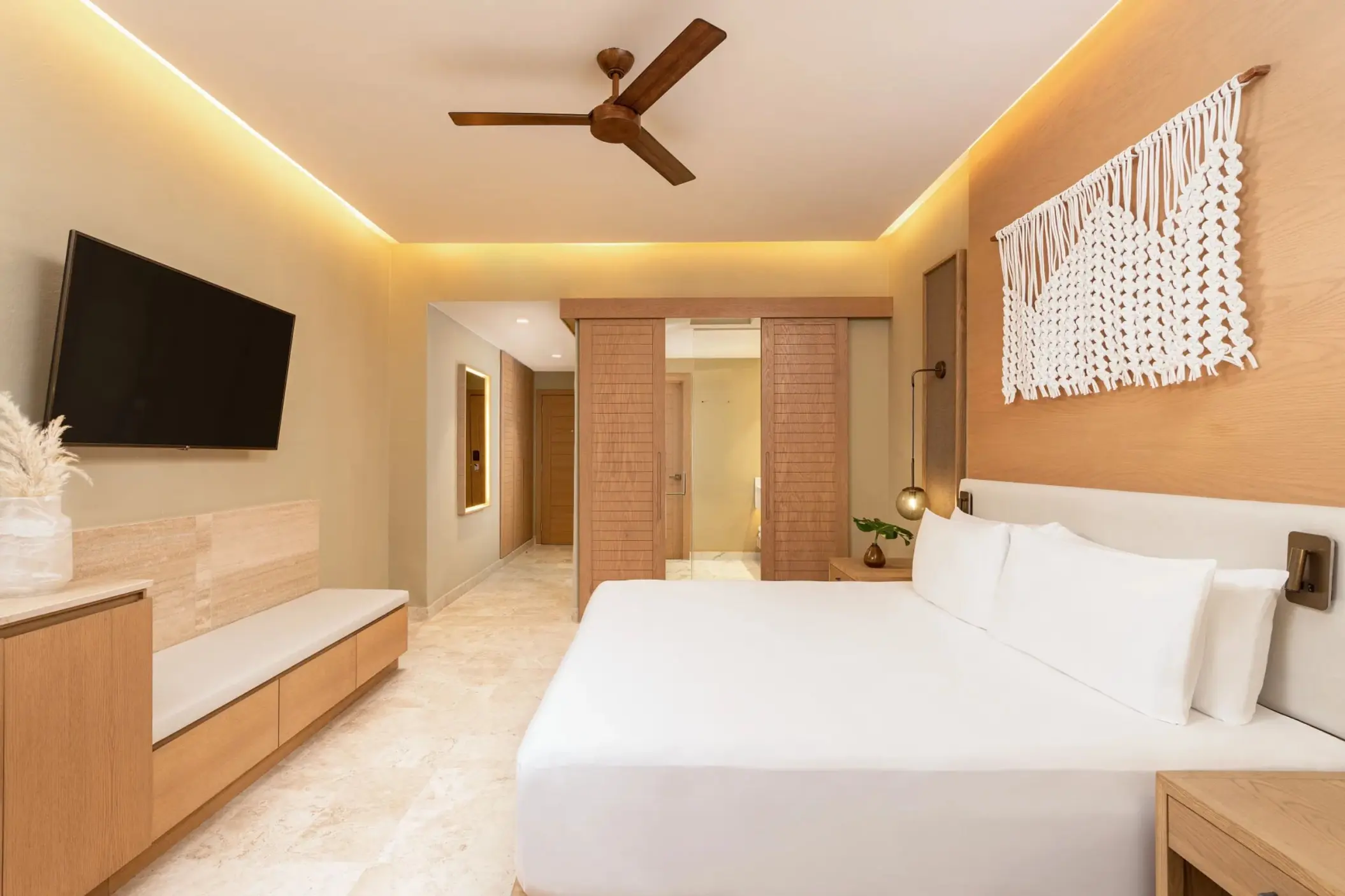 king bedroom suite at Hyatt Zilara Riviera Maya