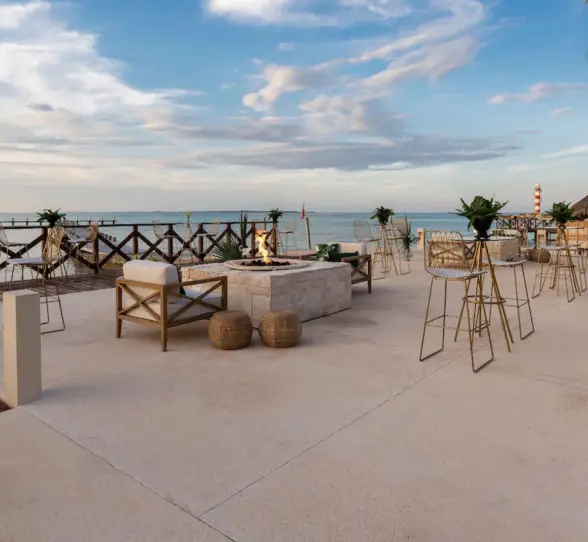 firepits venue at Hyatt Ziva Cancun