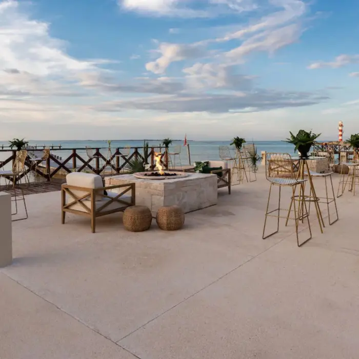 firepits venue at Hyatt Ziva Cancun