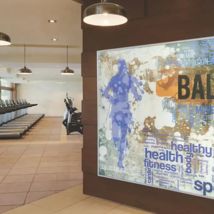 gym at Hyatt Ziva Cancun