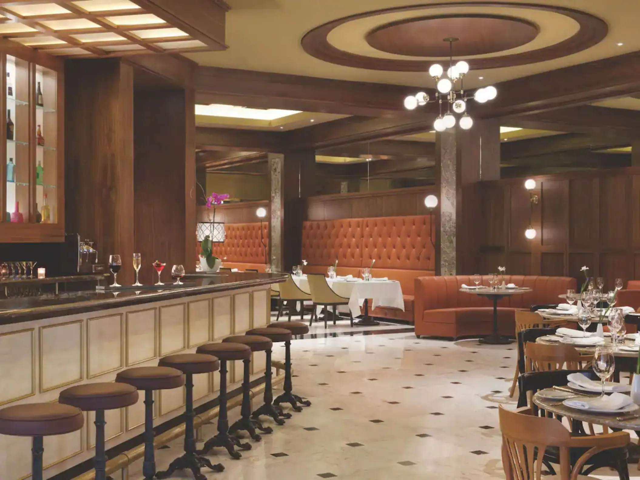 la bastille restaurant at Hyatt Ziva Cancun