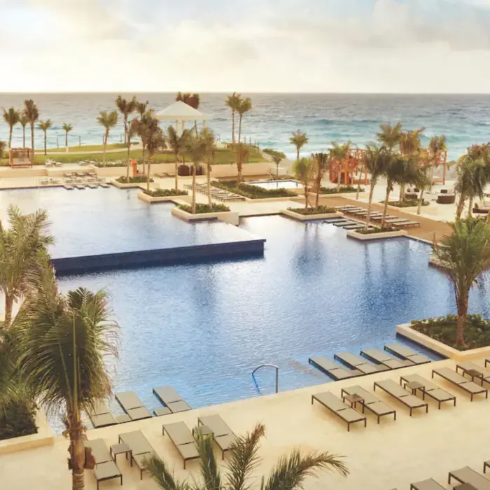 pool at Hyatt Ziva Cancun