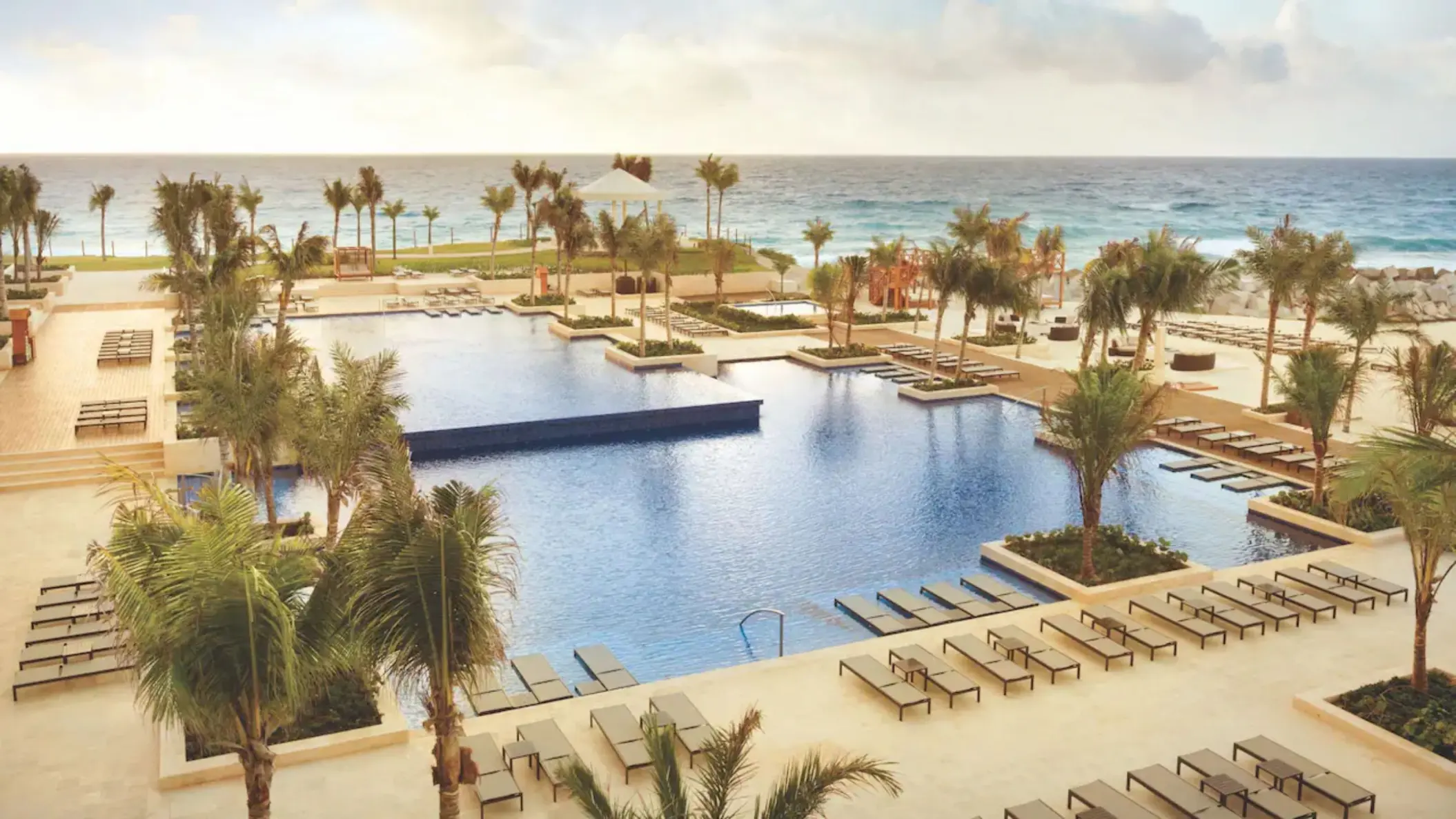 pool at Hyatt Ziva Cancun