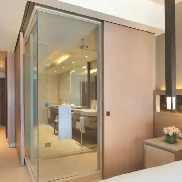 turquoize ocean front master suite at Hyatt Ziva Cancun