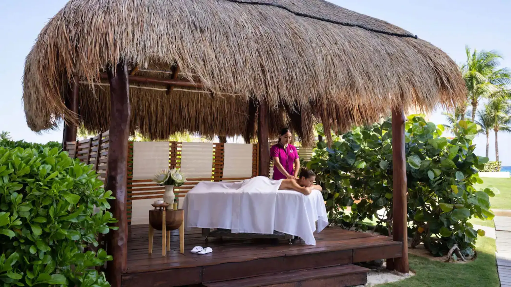 Zen Spa Outdoor Cabin Massage Experience at Hyatt Ziva Cancun