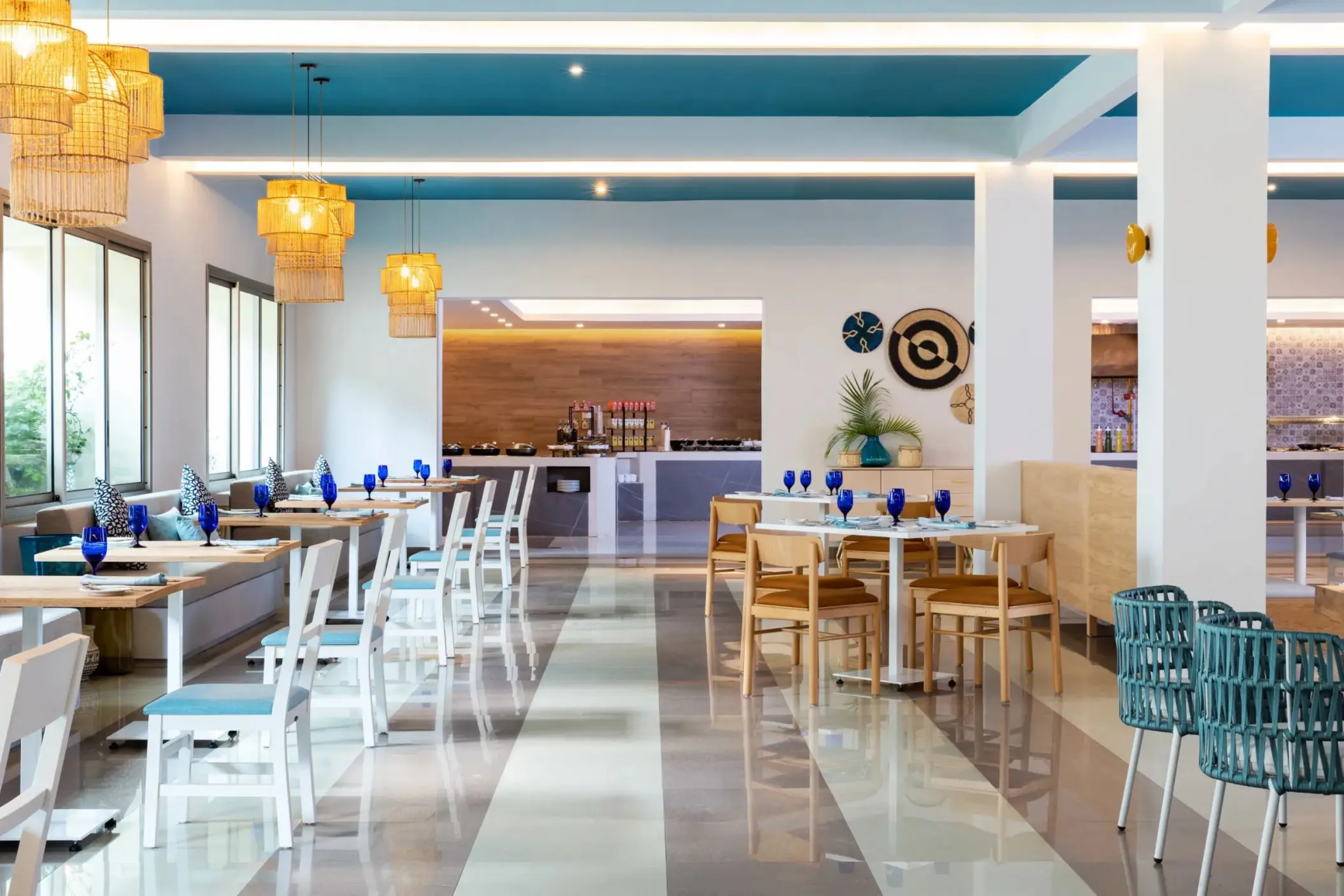 buffet restaurant at Hyatt Ziva Riviera Maya
