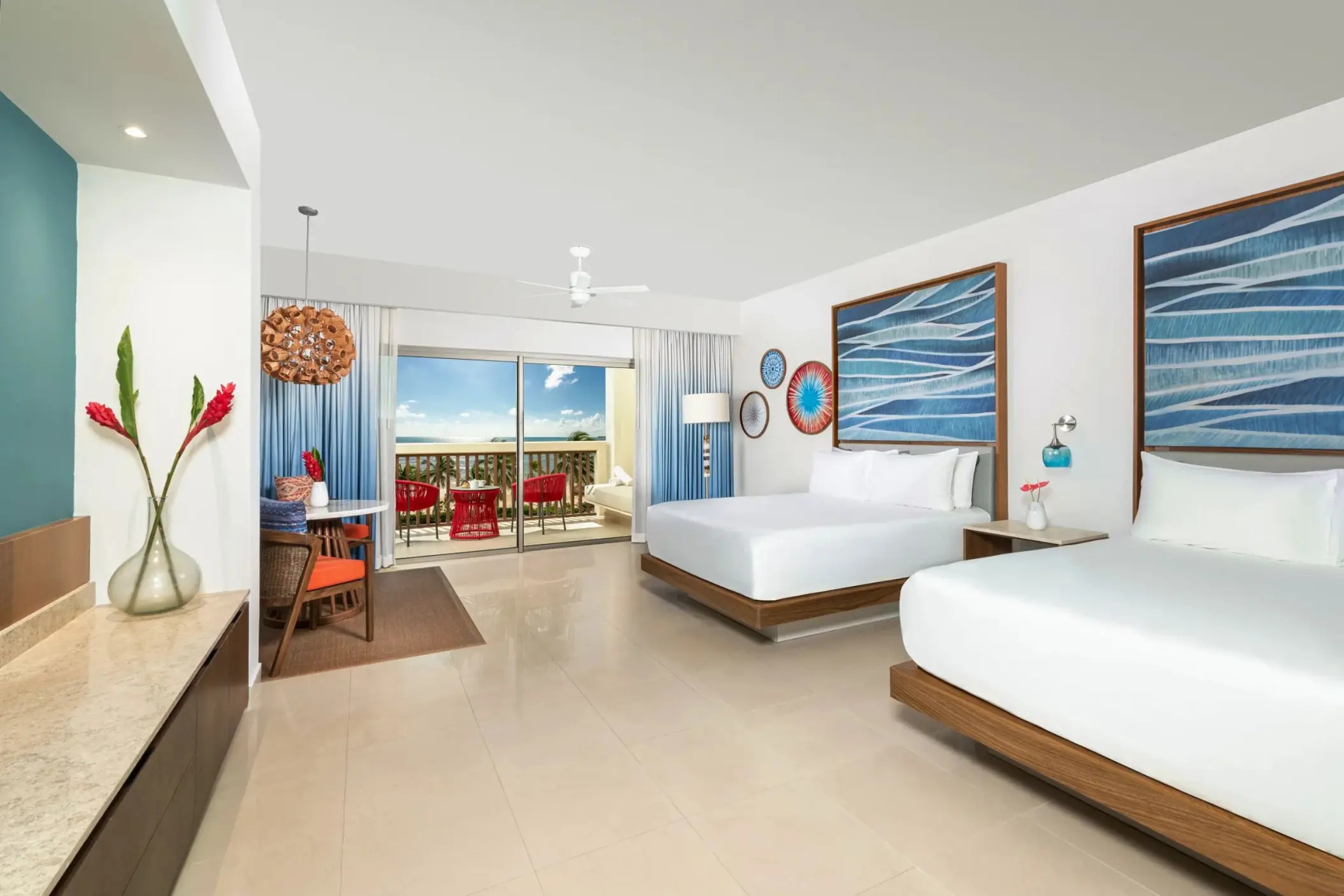 double room at Hyatt Ziva Riviera Maya
