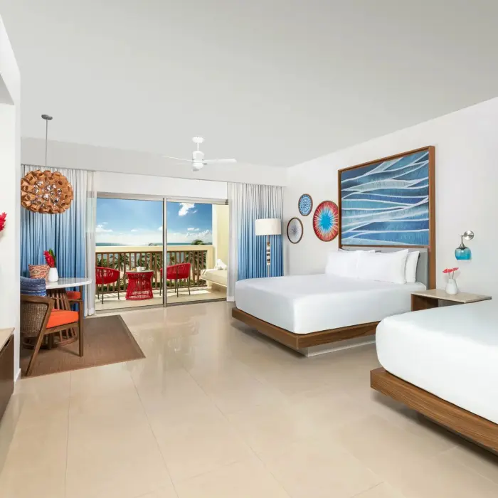 double room at Hyatt Ziva Riviera Maya