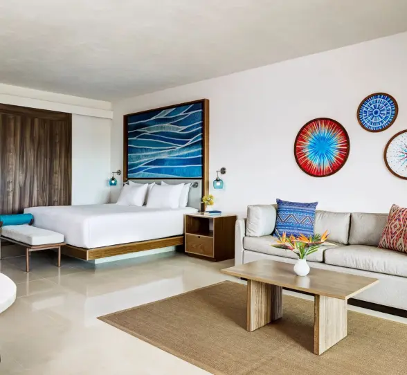 junior king room at Hyatt Ziva Riviera Maya