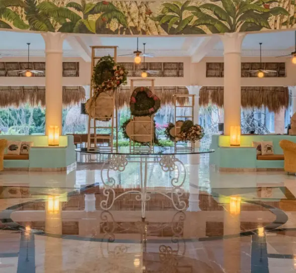 lobby at Iberostar Waves Paraiso del Mar