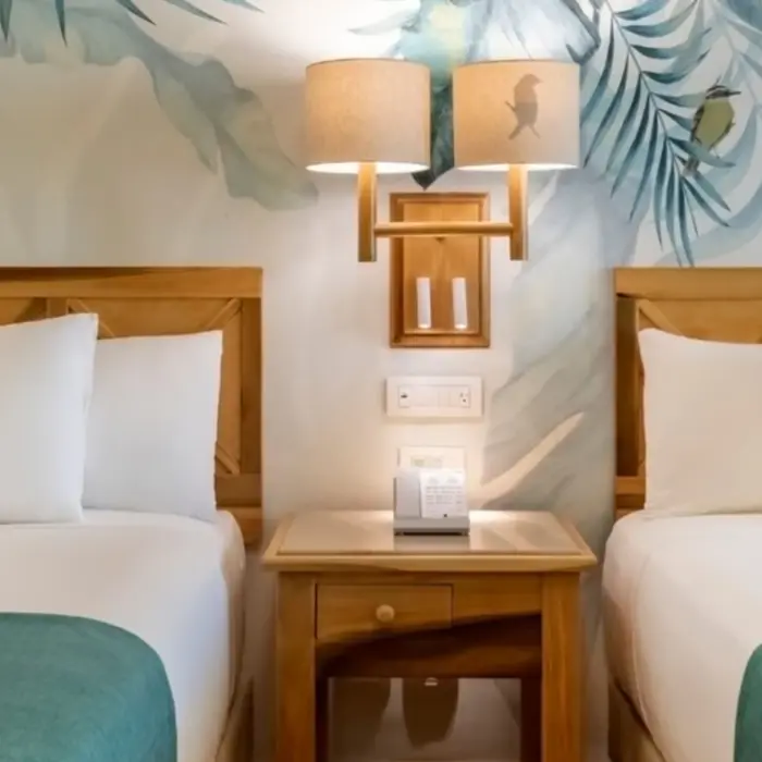 suite with two beds at Iberostar Selection Paraiso Lindo