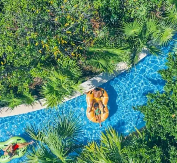 lazy river at Iberostar Selection Paraiso Lindo