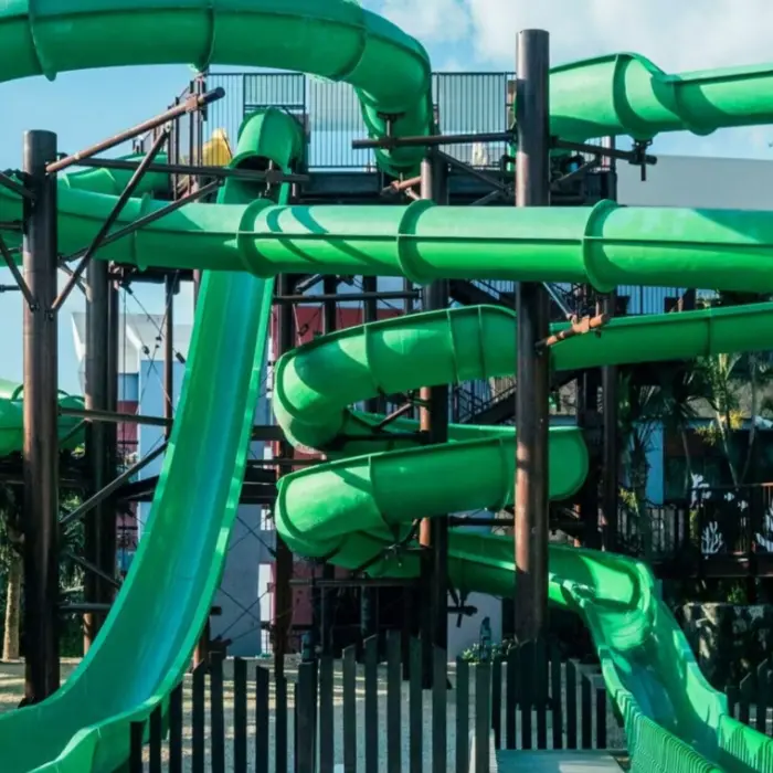 waterslides at Iberostar Selection Paraiso Lindo