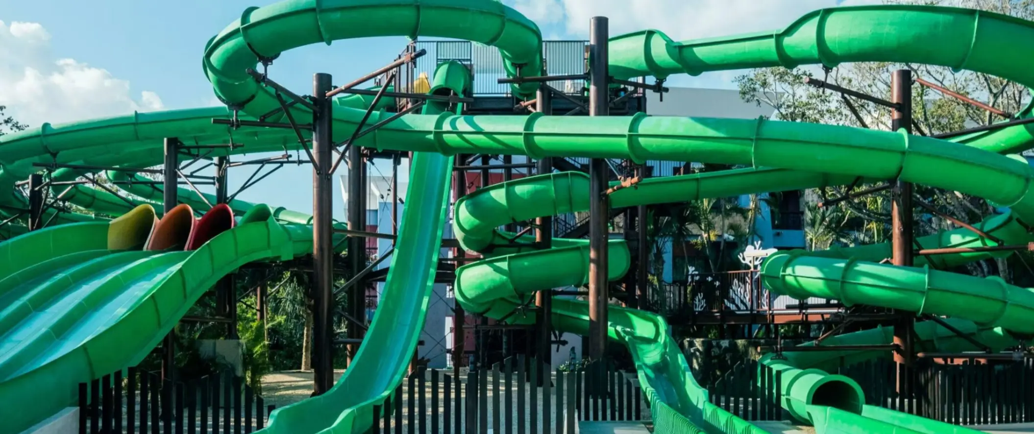 waterslides at Iberostar Selection Paraiso Lindo