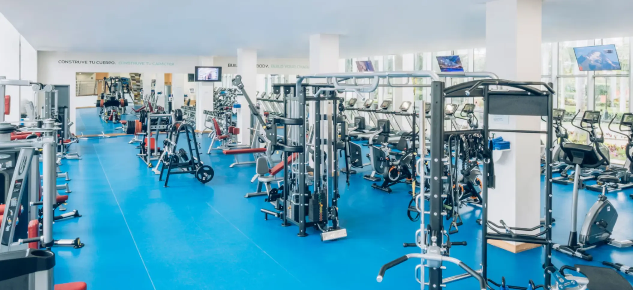 fitness center at Iberostar Selection Paraiso Lindo