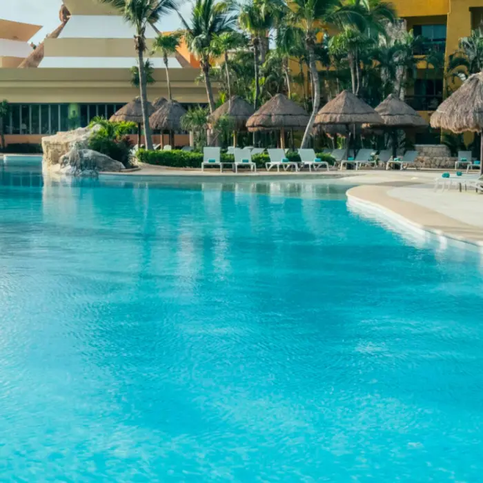 pool at Iberostar Selection Paraiso Maya Suites