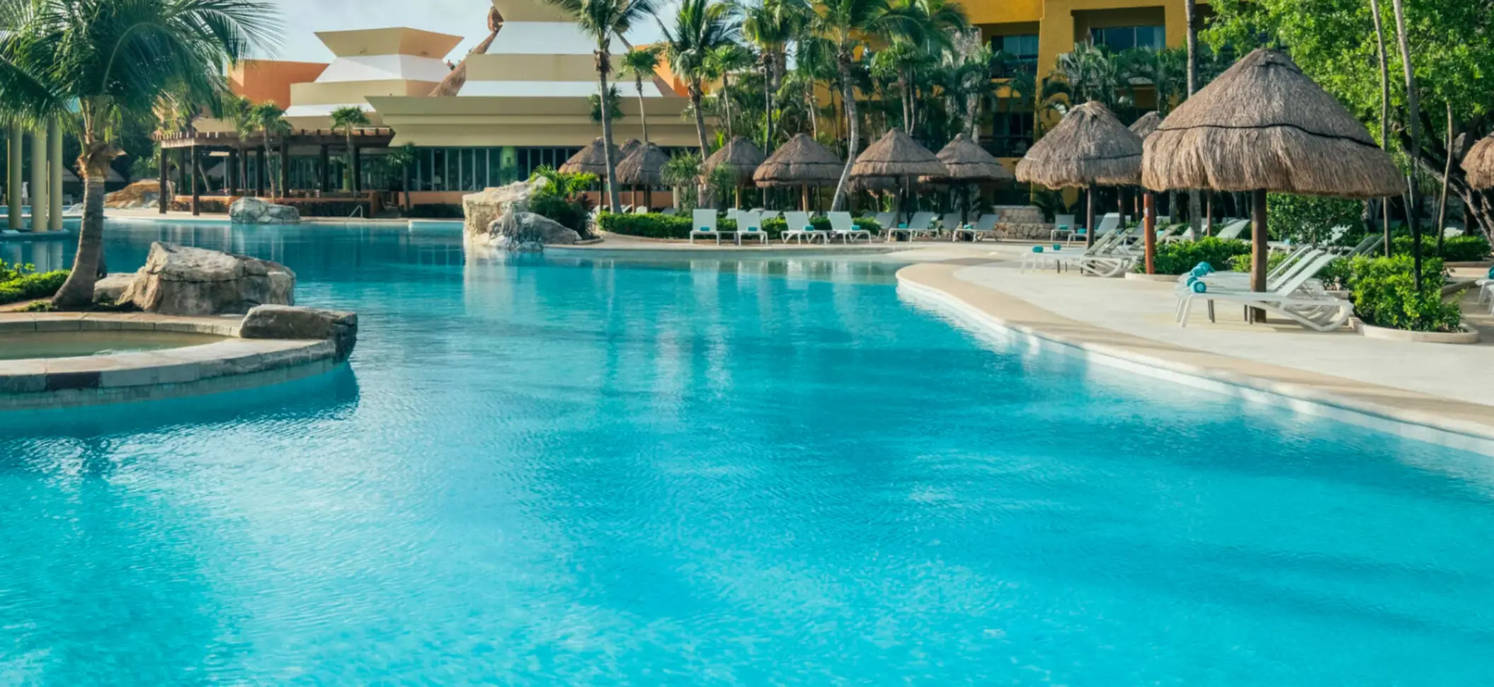 pool at Iberostar Selection Paraiso Maya Suites