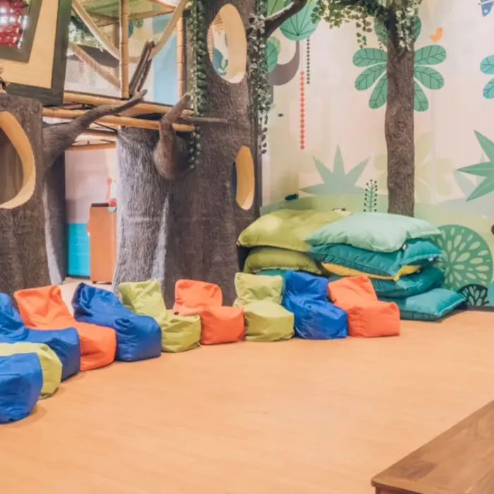 kids camp play area at Iberostar Selection Paraiso Maya Suites
