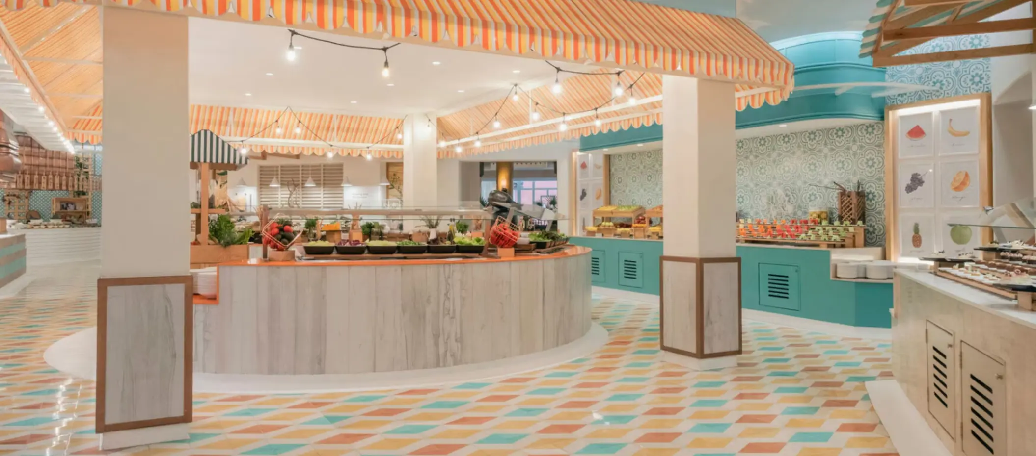 buffet restaurant at Iberostar Selection Paraiso Maya Suites