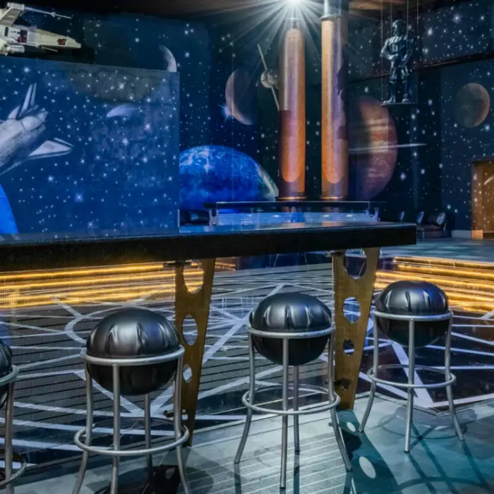 space themed zone at Iberostar Selection Paraiso Maya Suites