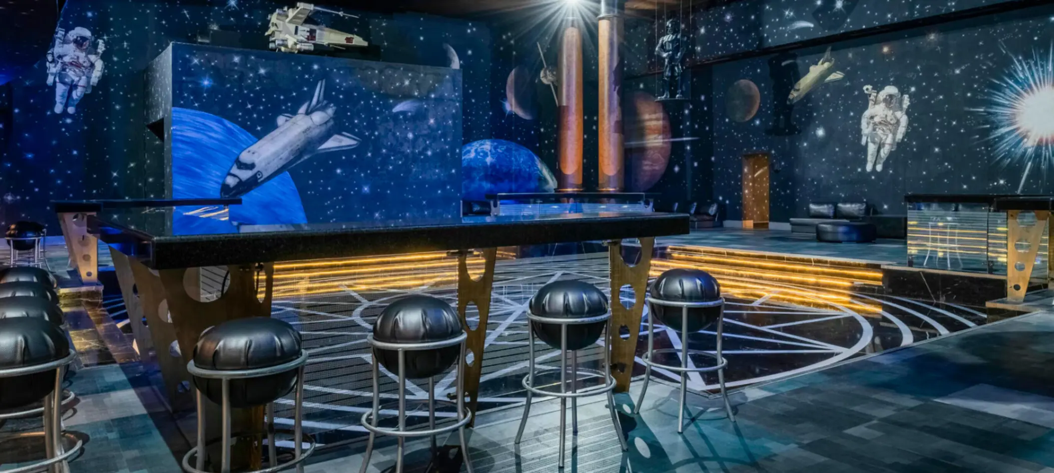 space themed zone at Iberostar Selection Paraiso Maya Suites
