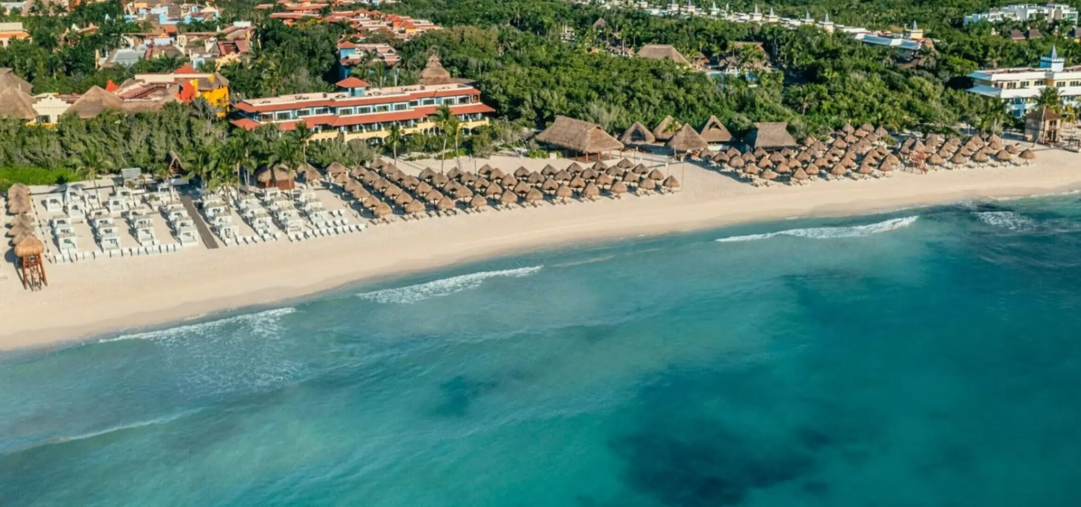 aerial view of Iberostar Waves Paraiso Beach