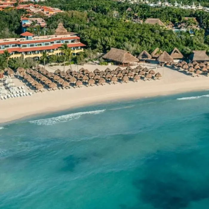 aerial view of Iberostar Waves Paraiso Beach